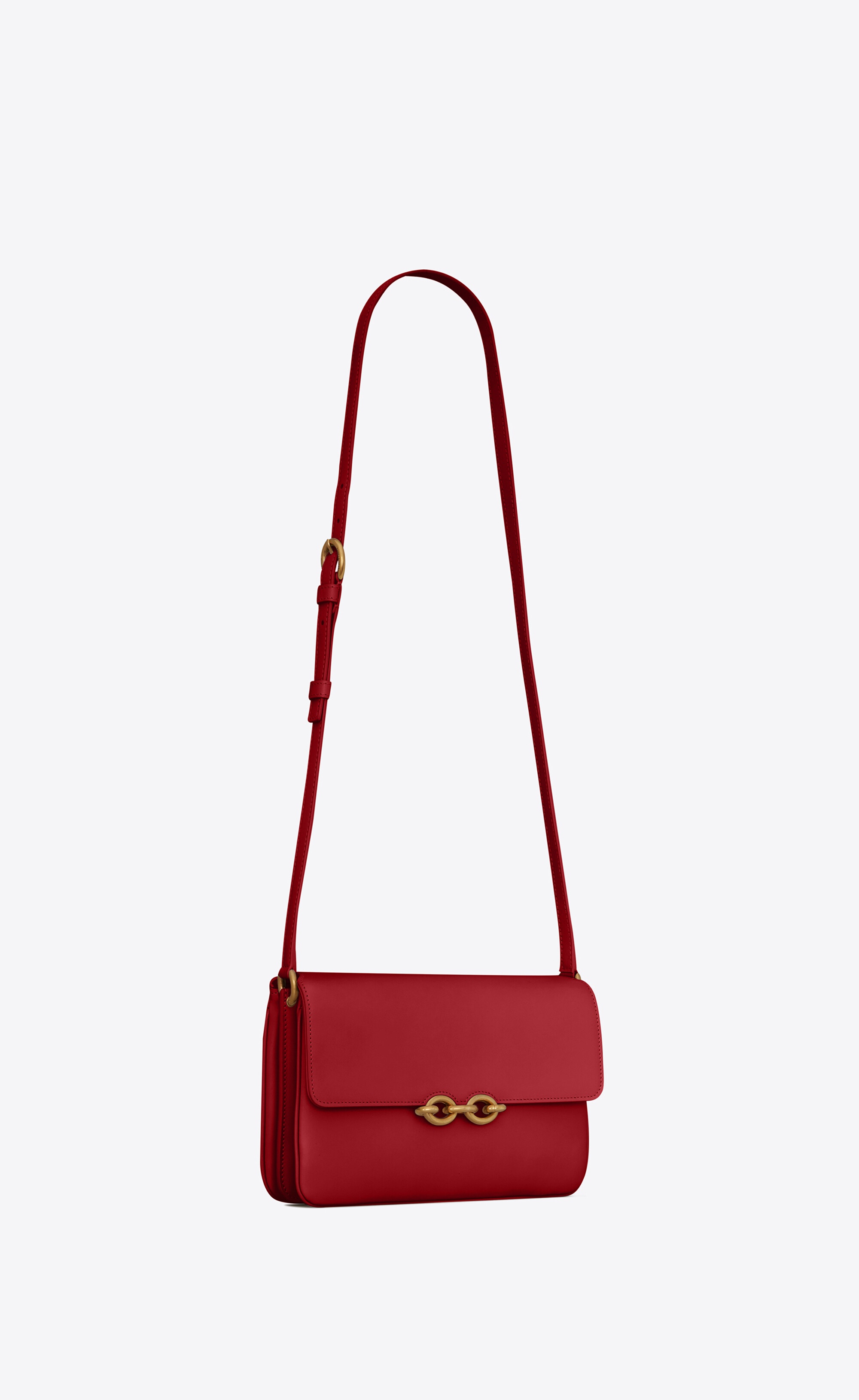 le maillon satchel in smooth leather - 6