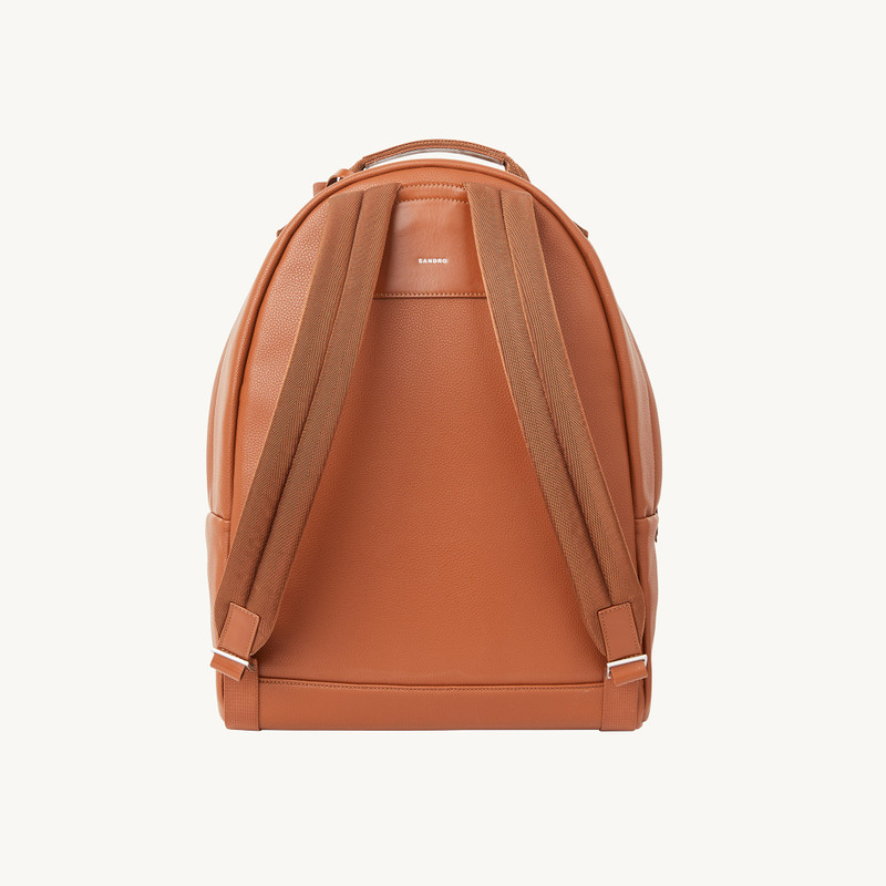 Coated canvas backpack 6