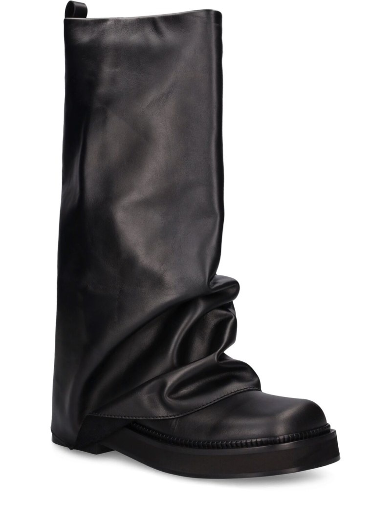 30mm Robin leather combat boots - 3