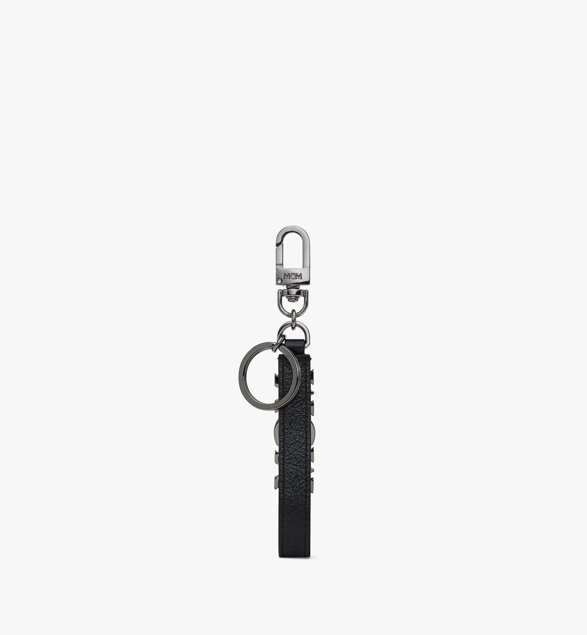 Aren Logo Key Holder in Crushed Leather - 2