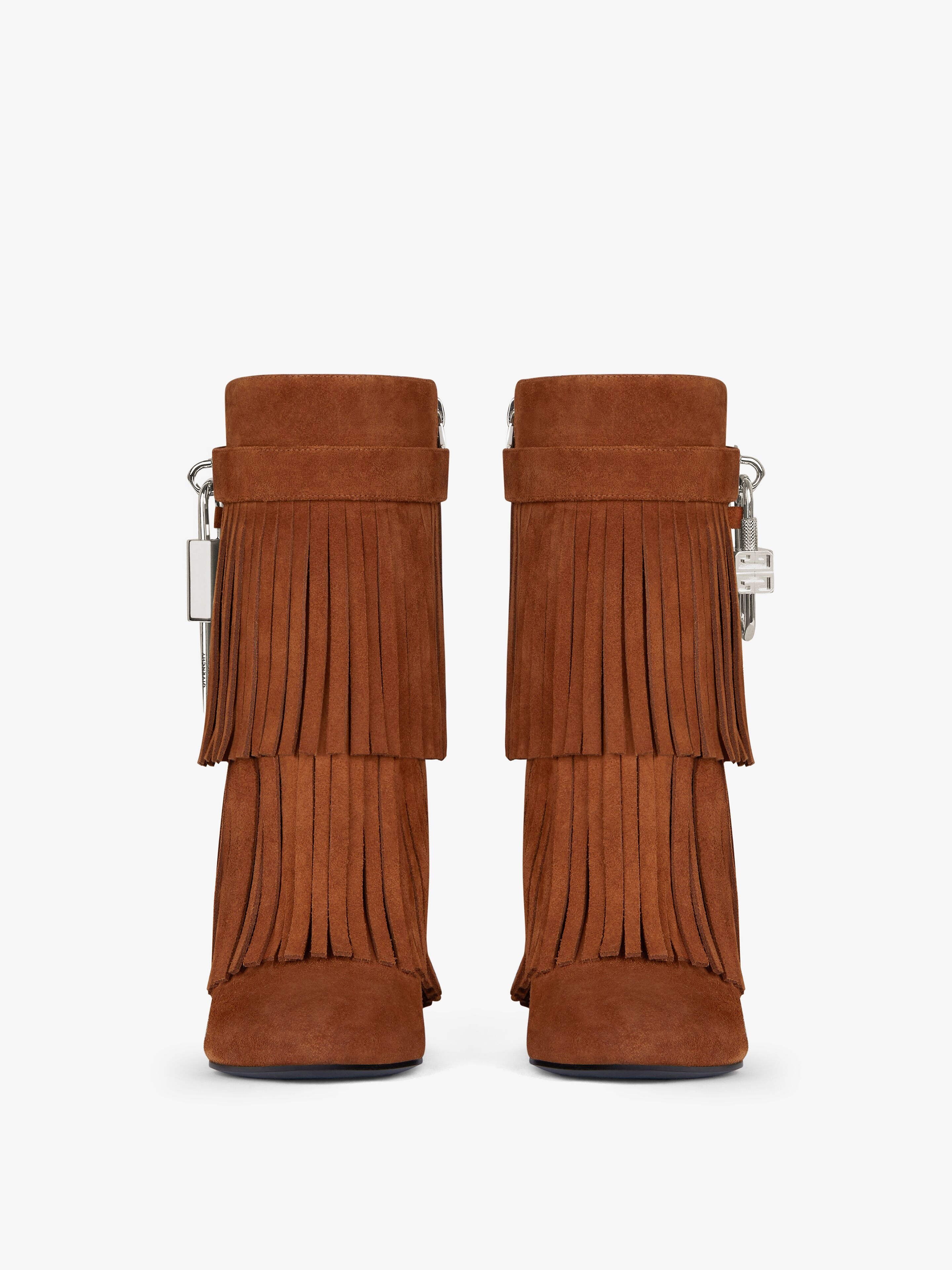 SHARK LOCK ANKLE BOOTS IN SUEDE - 3