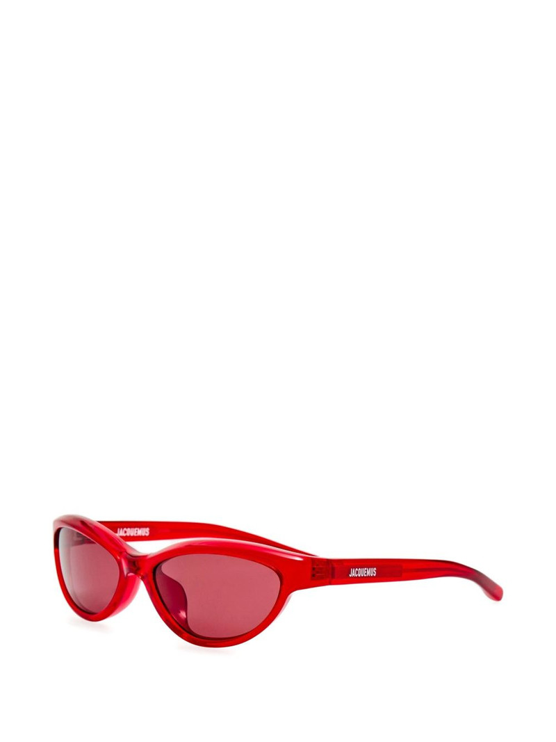 JACQUEMUS OVAL-FRAME SUNGLASSES outlook