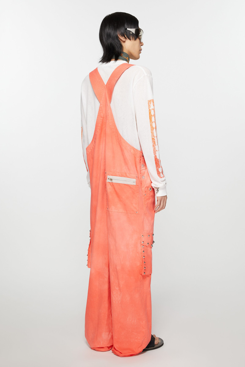 Dungarees - Fluo pink 4