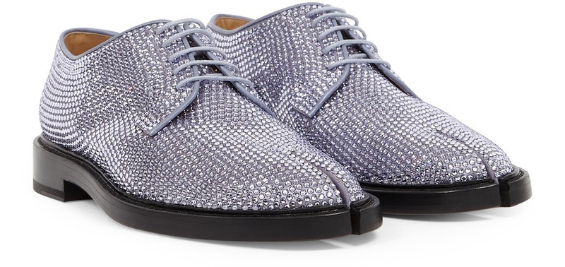 Tabi rhinestone lace-up 3