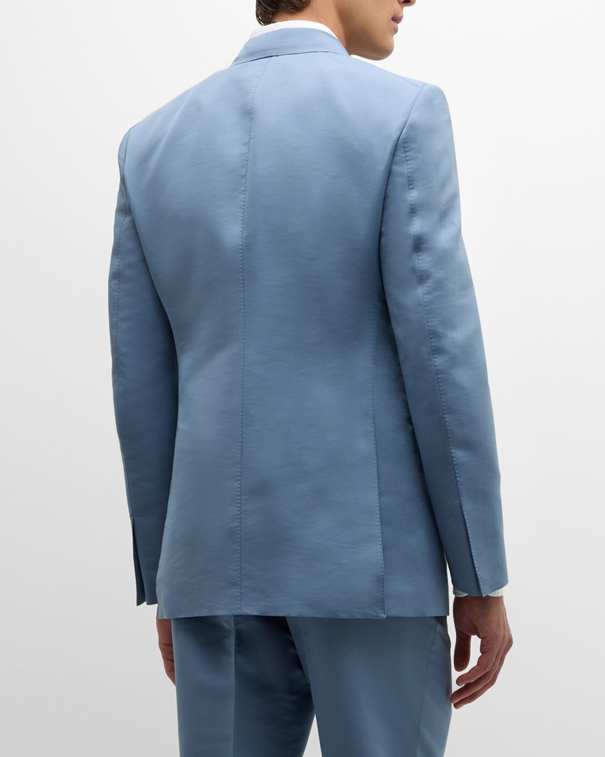 Men's Shelton Piece-Dyed Poplin Suit - 5