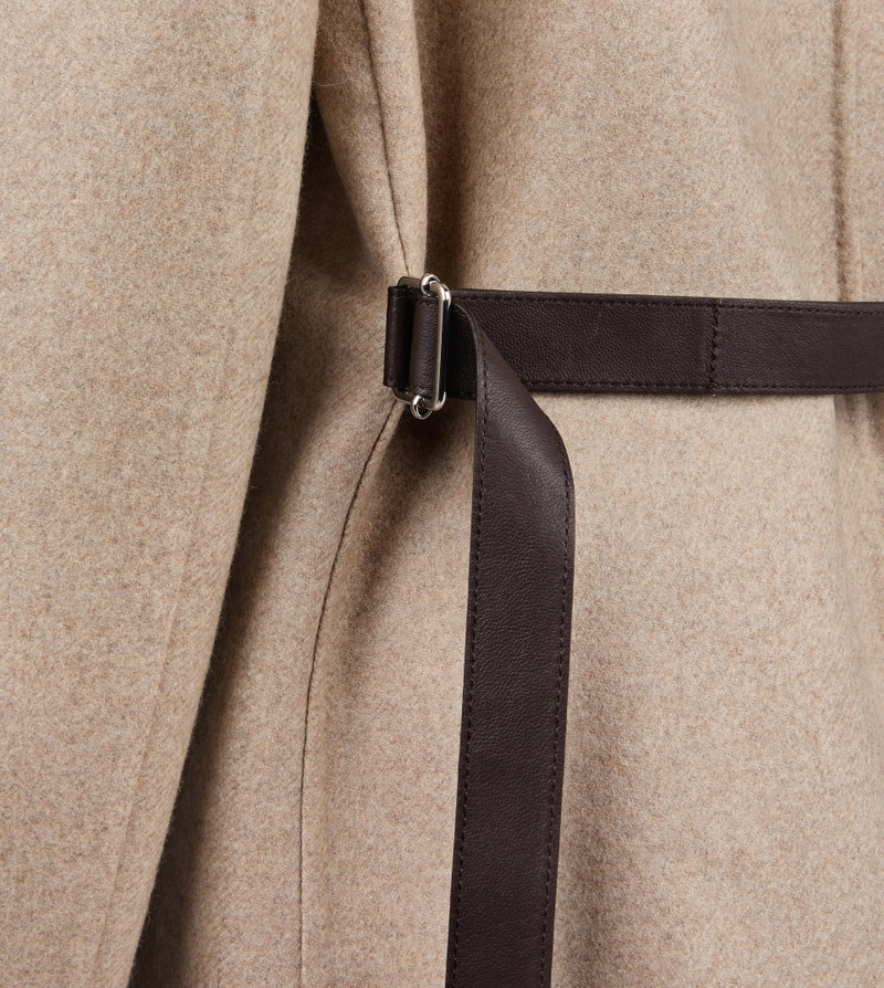 JACKET IN DOUBLE CASHMERE - BEIGE 9