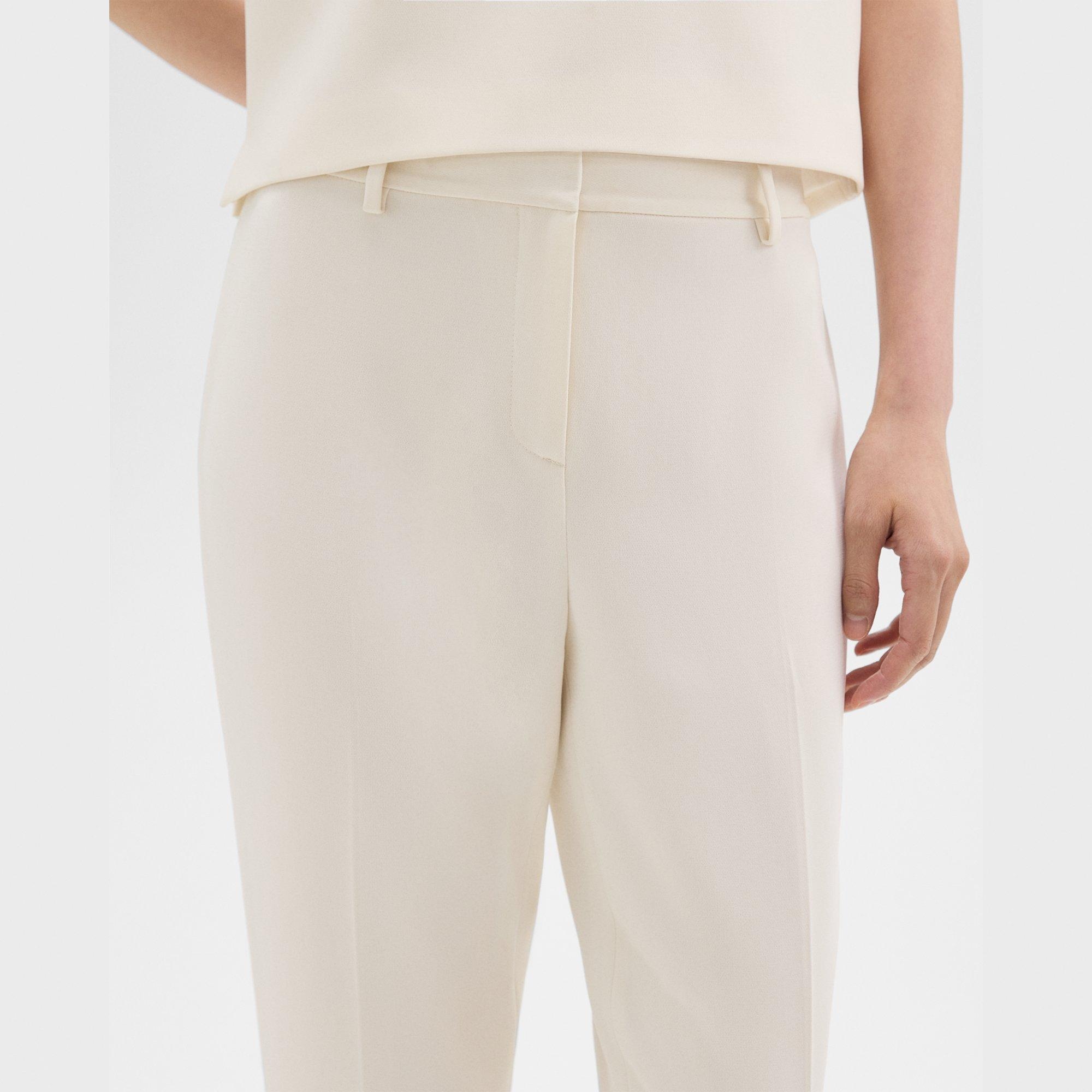 Treeca Full Length Pant in Admiral Crepe - 5