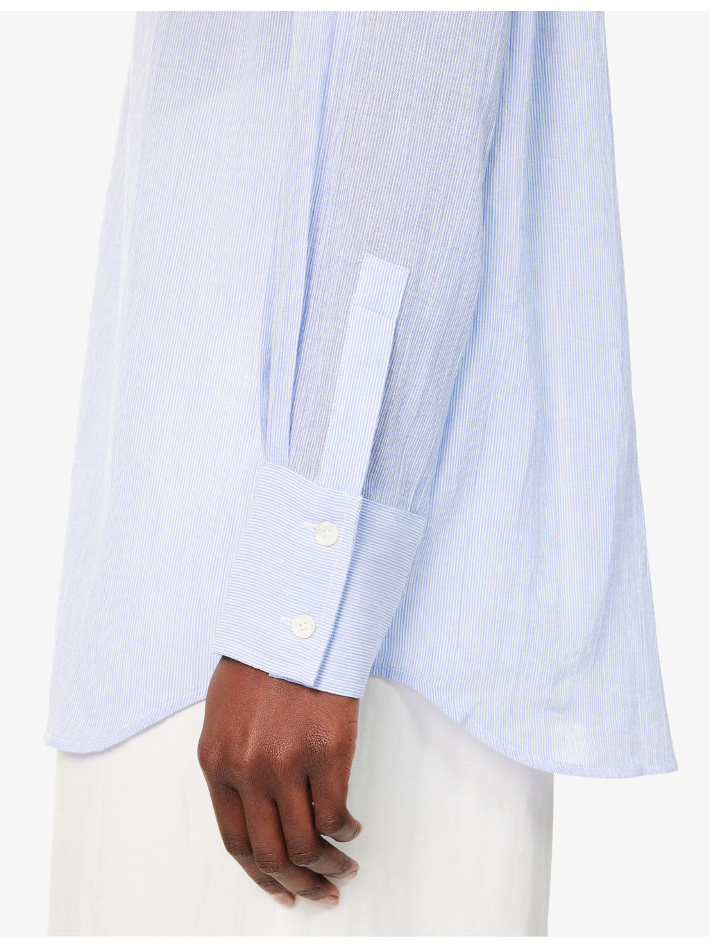 Plaza Striped Cotton-Poplin Shirt - 5