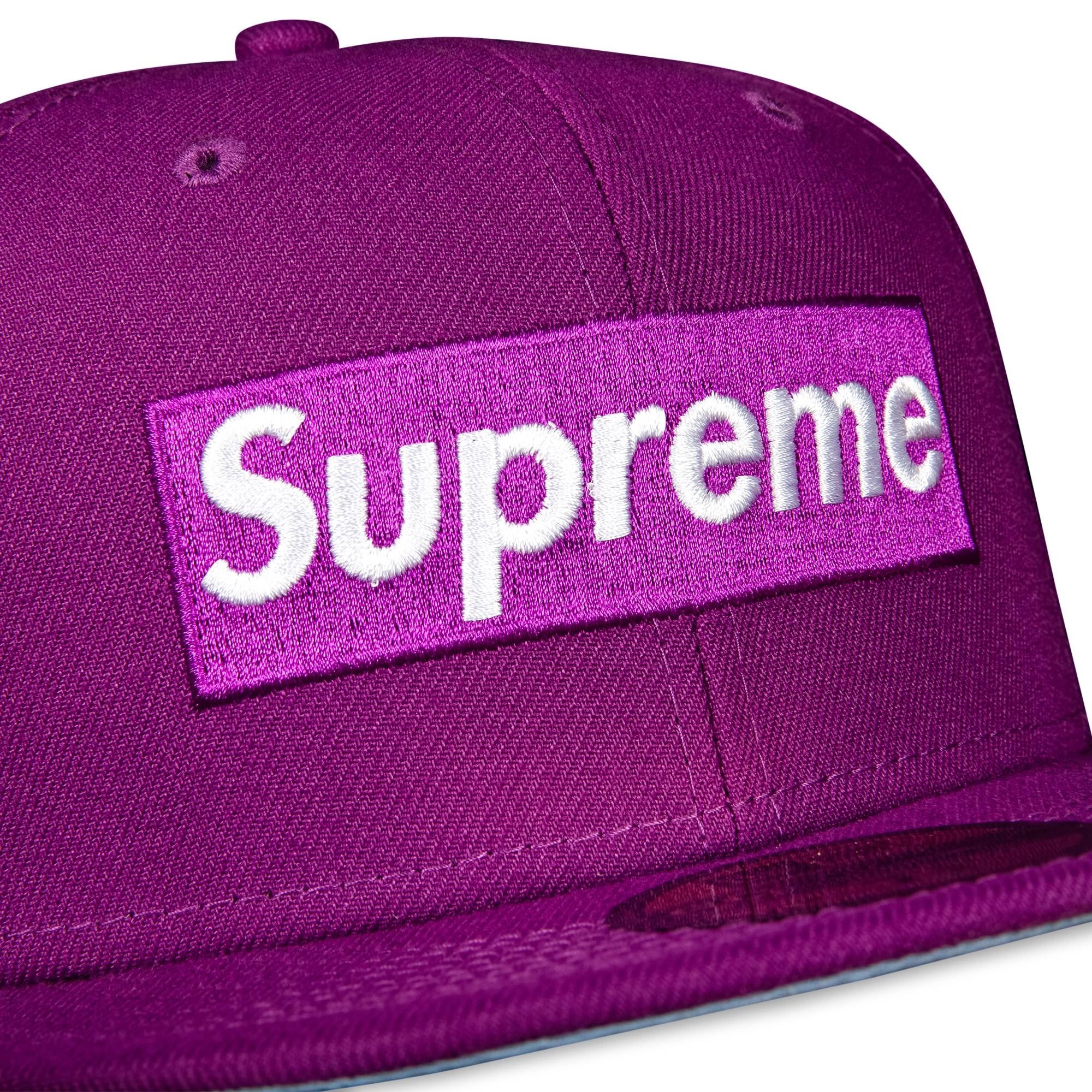 Supreme No Comp Box Logo New Era 'Lavender' - 3