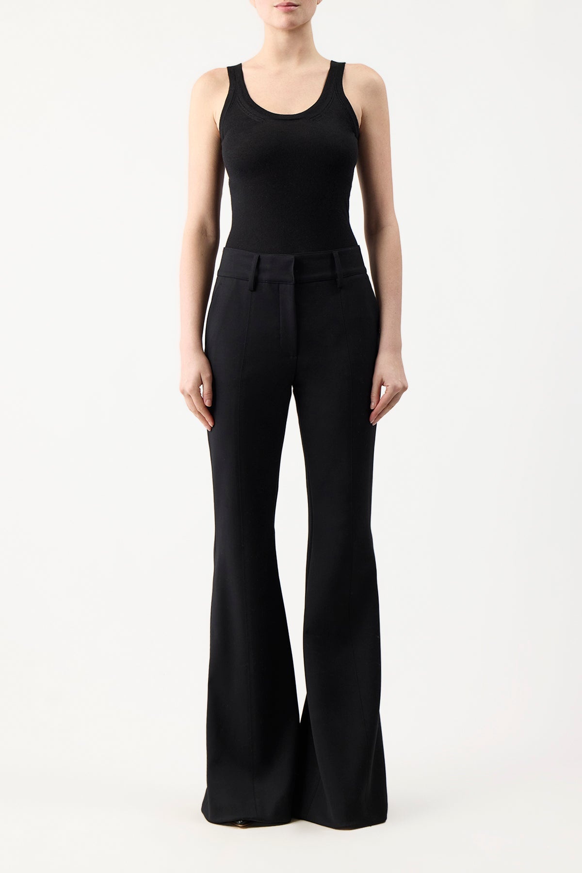 Toby Tank in Silk Cashmere - 2