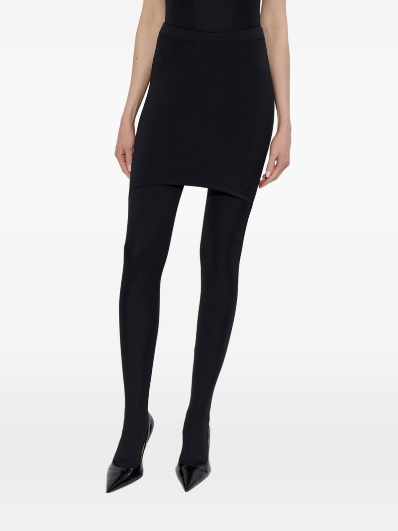 logo-embroidered leggings 3