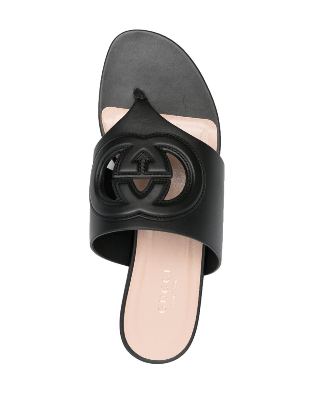【関税＆送料込み】Gucci Gucci Cut Leather Sandals Gucci Cut leather sandals in brown - Gucci | Mytheresa