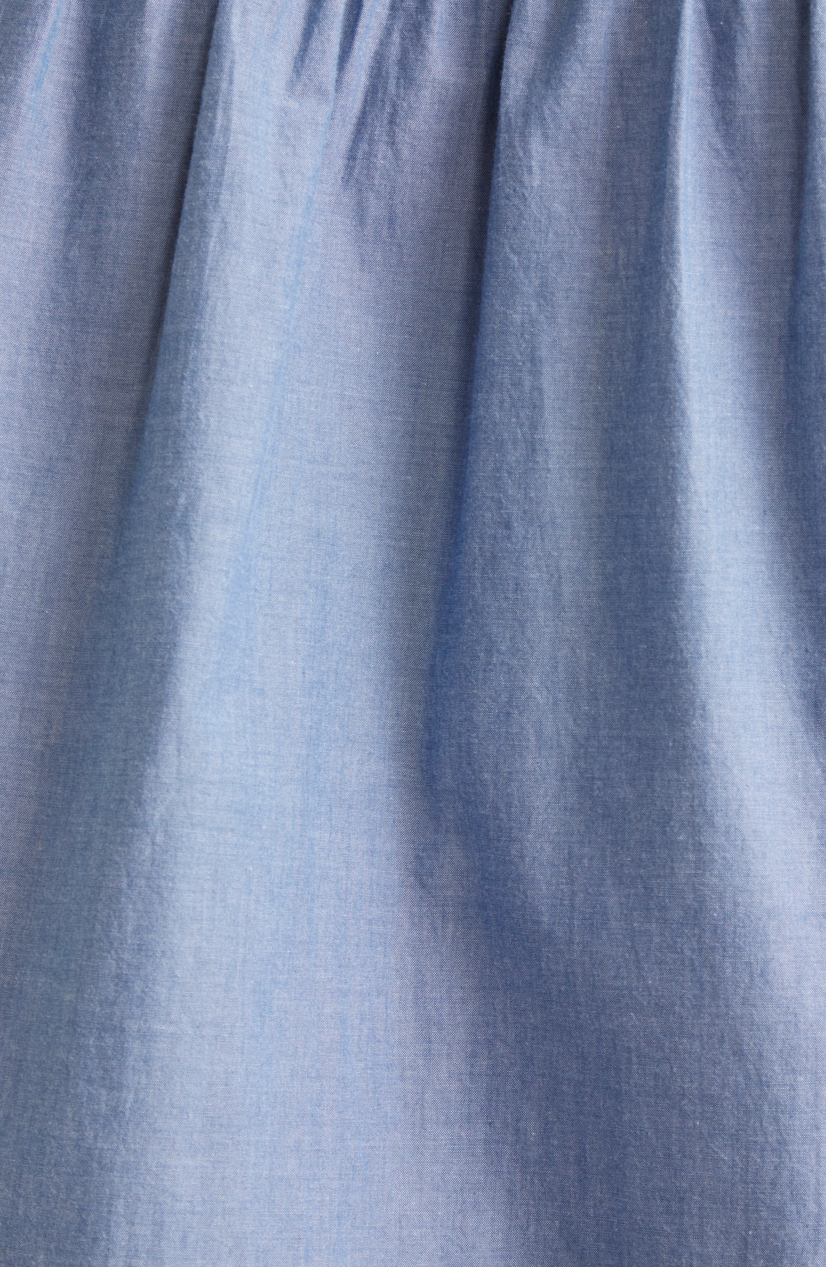 Ulla Johnson Kady Appliqué Top in Chambray at Nordstrom - 7