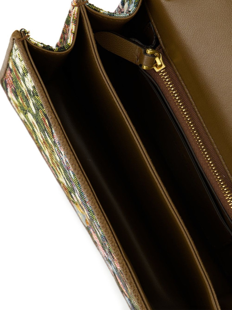 Vain floral appliqué shoulder bag 3