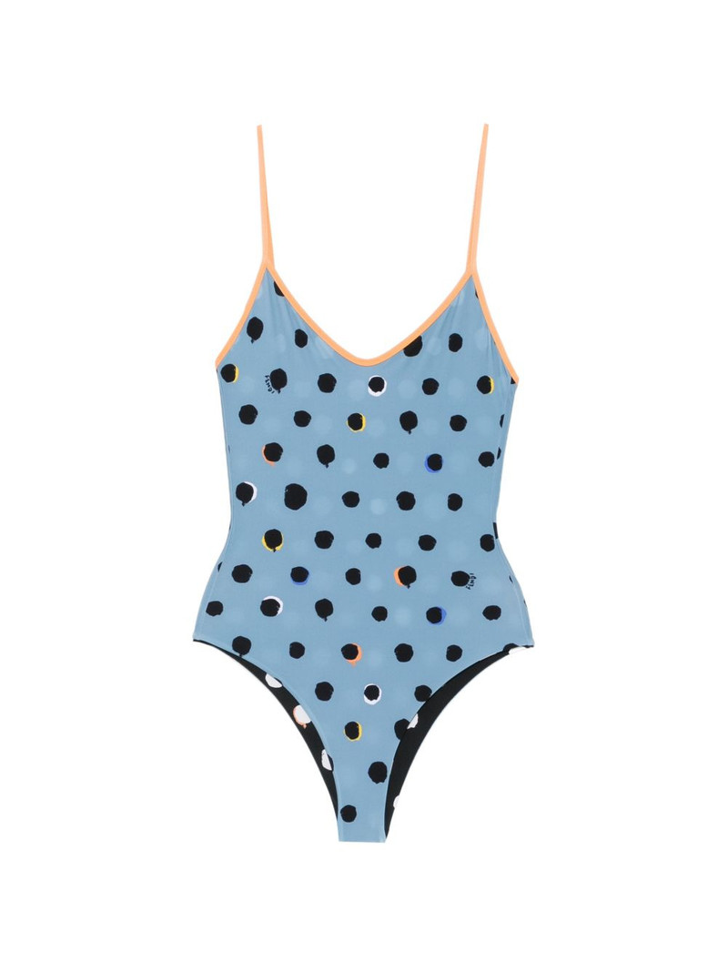 polka dot swimsuit 1