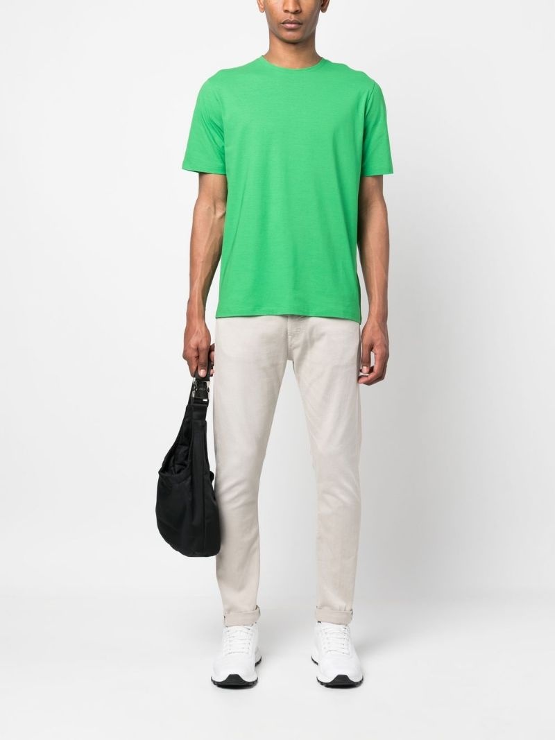crew-neck cotton T-shirt - 2