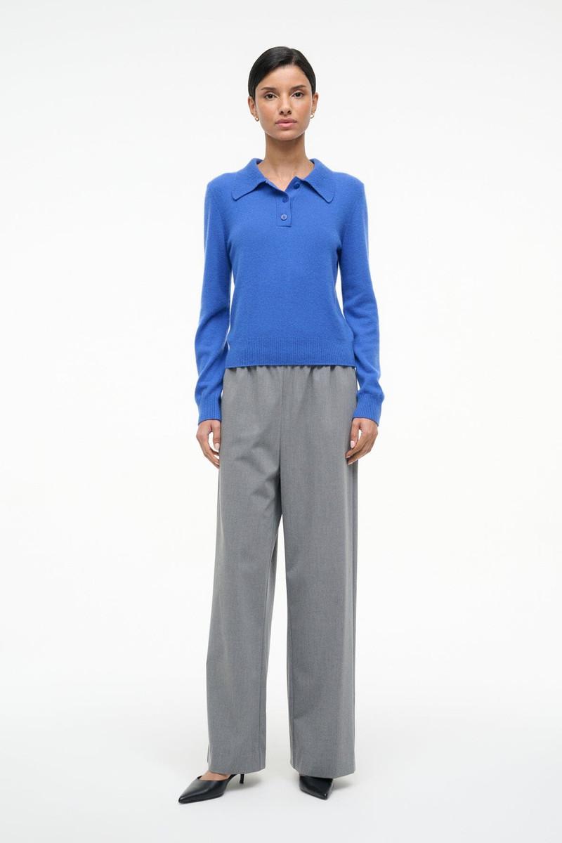 STAUD STAUD GEMMA CASHMERE SWEATER SAPPHIRE outlook