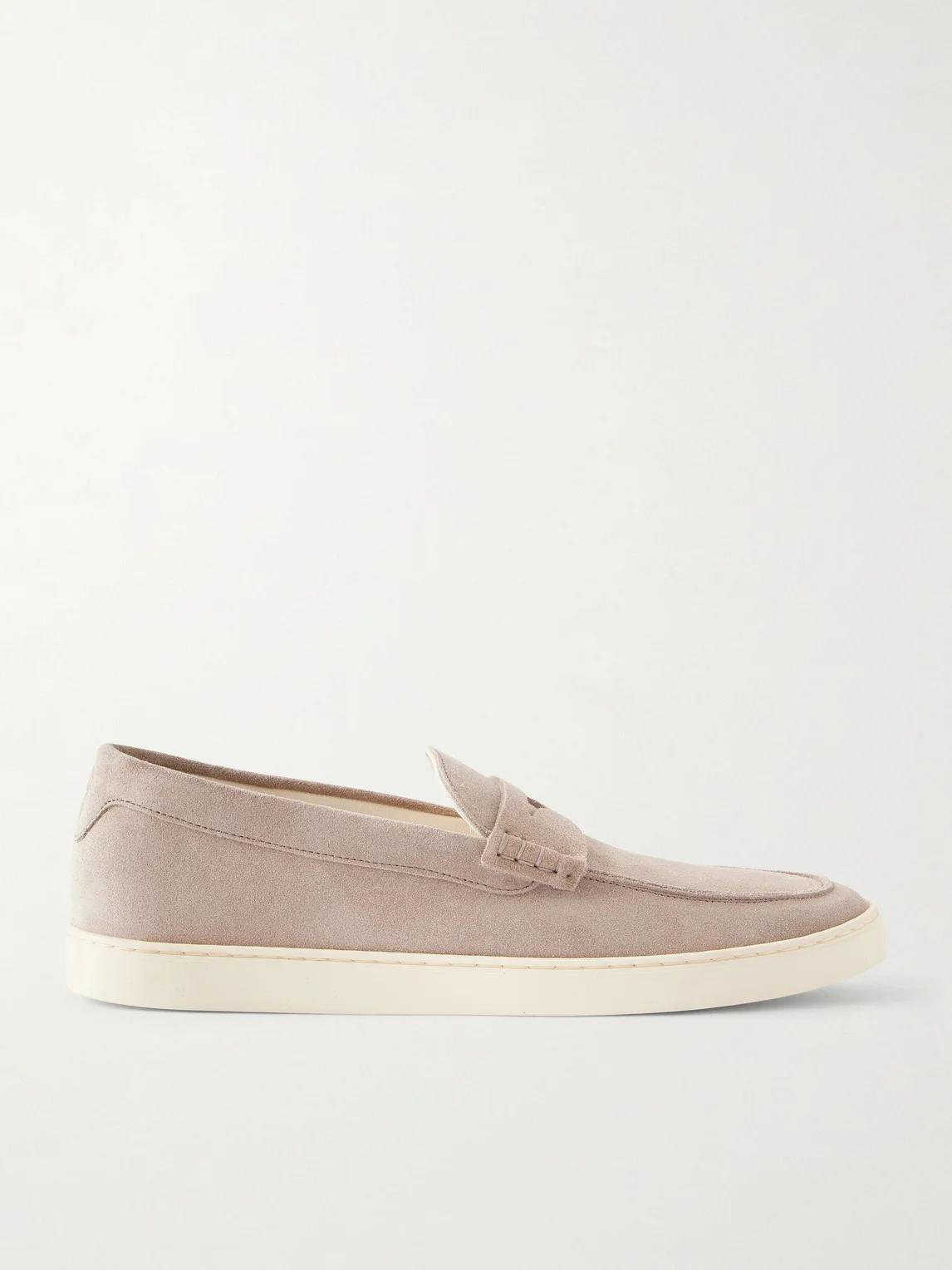 Suede Penny Loafers - 1