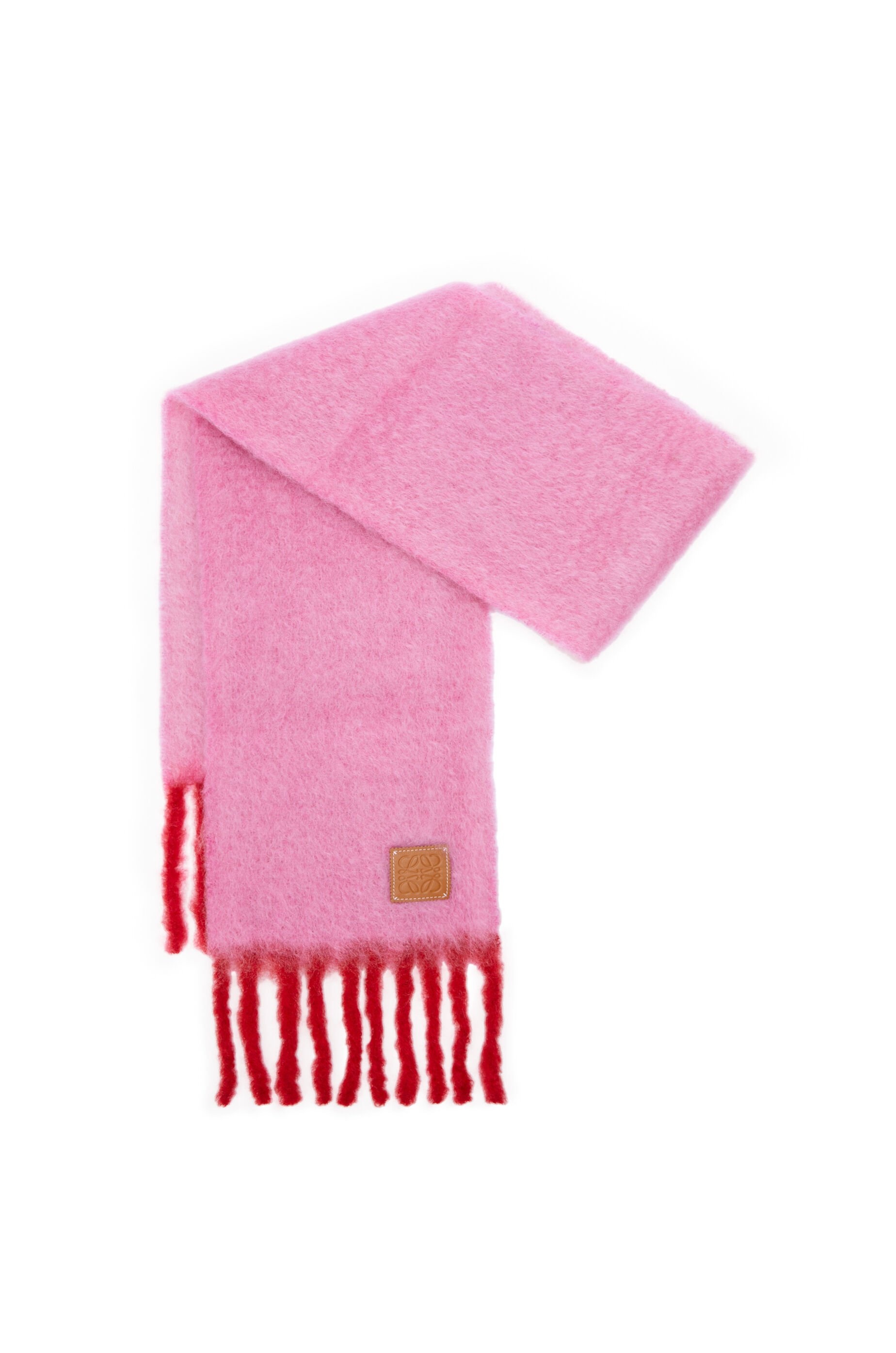 Scarf in mohair and wool - 1