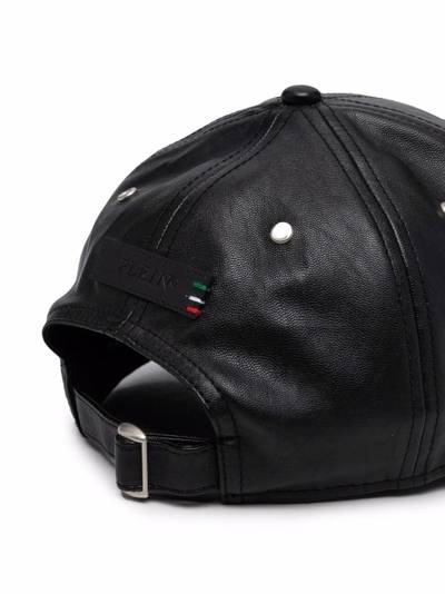 PHILIPP PLEIN logo-patch baseball cap outlook