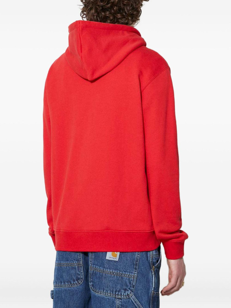 logo-print hoodie 4