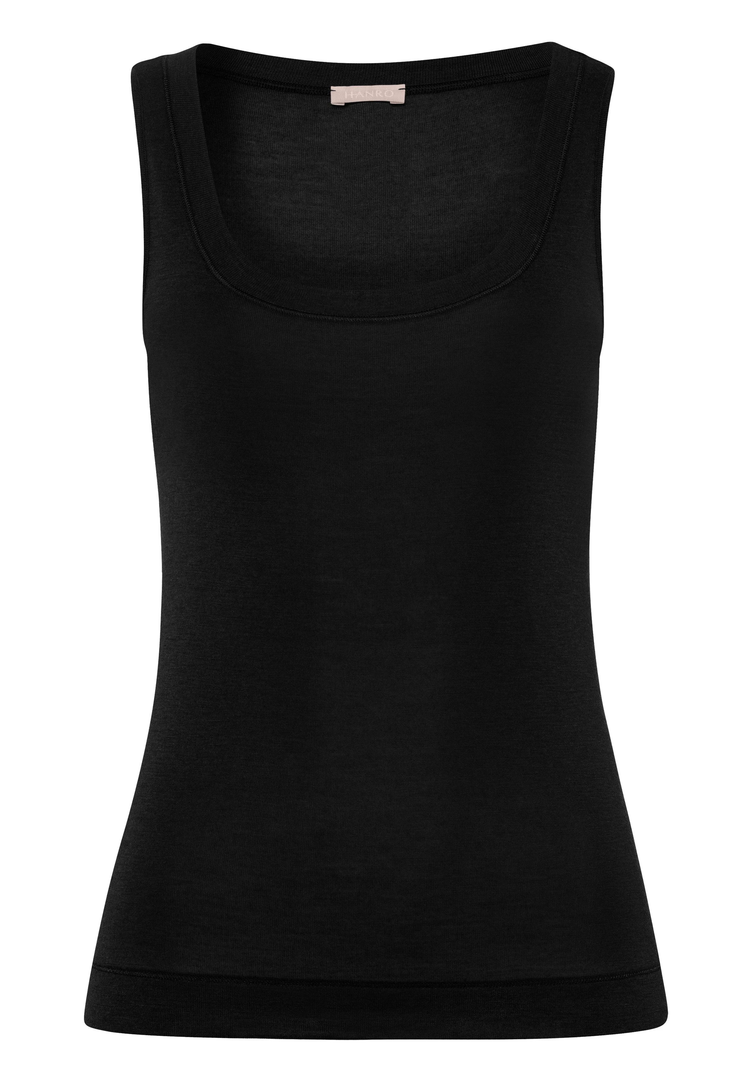 Silk/Cashmere Silk And Cashmere Scoop Neck Tank Top - 1