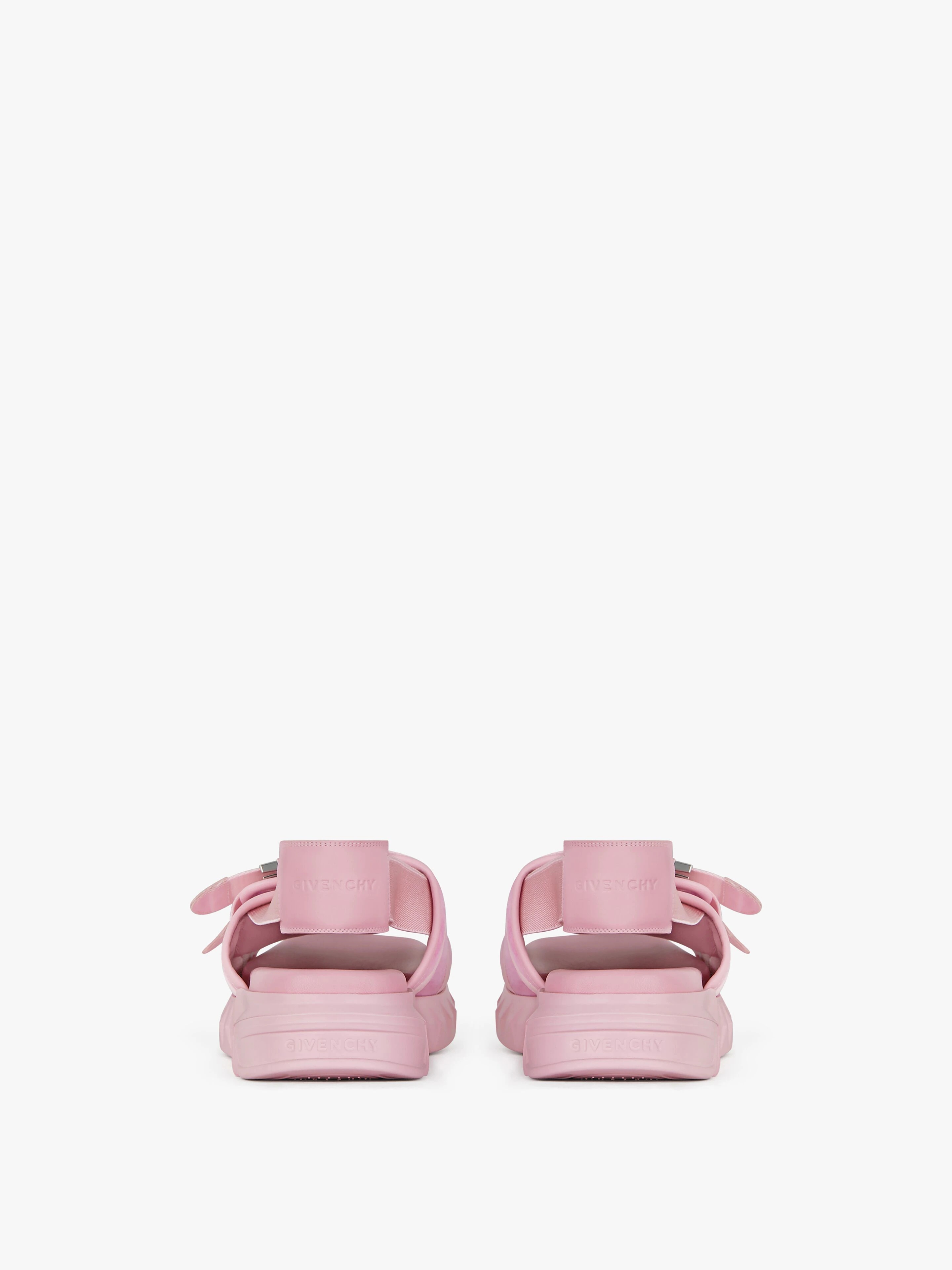 MARSHMALLOW SANDALS IN RUBBER, SUEDE, AND LEATHER - 5