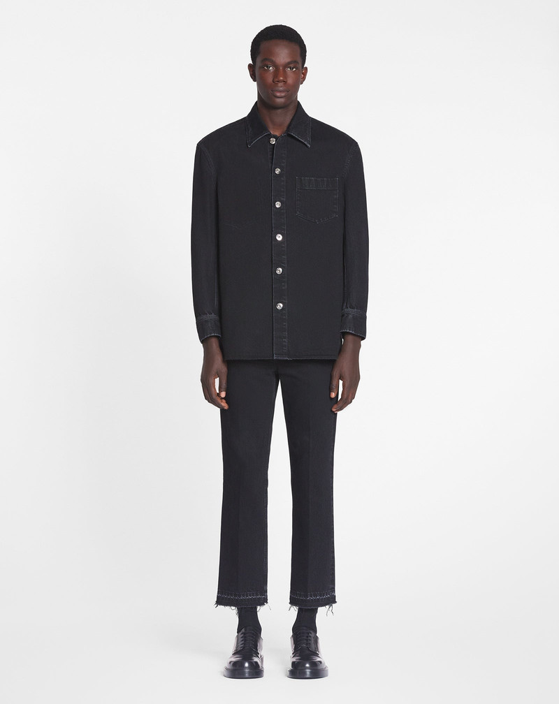 Lanvin STRAIGHT 5-POCKET DENIM PANTS outlook