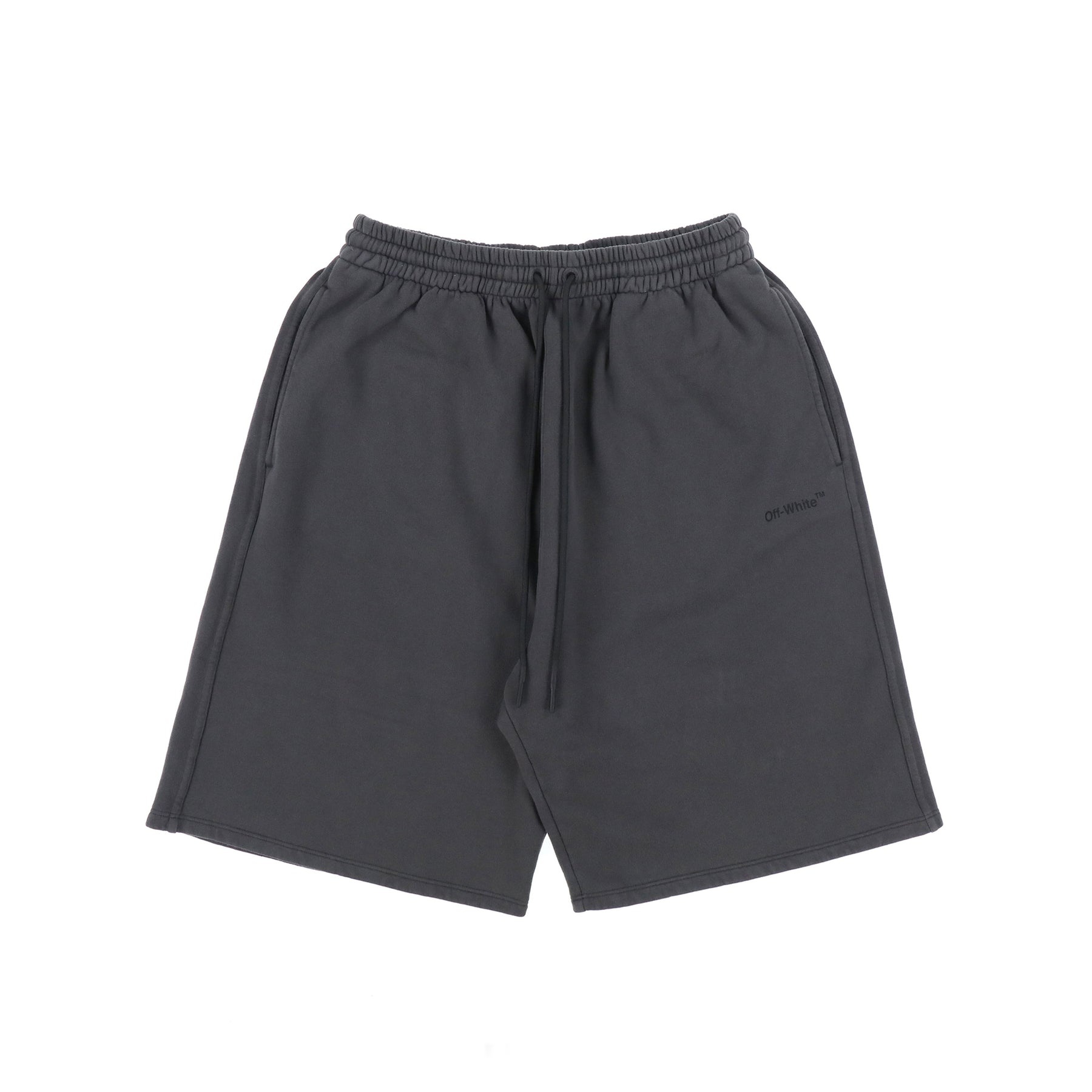 DIAG TAB VTG SKATE SWEATSHORTS / BLK BLK - 1