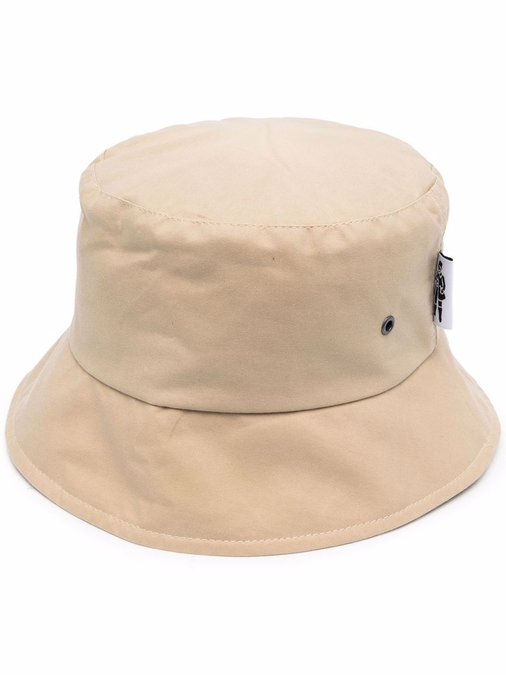 waxed cotton bucket hat - 1