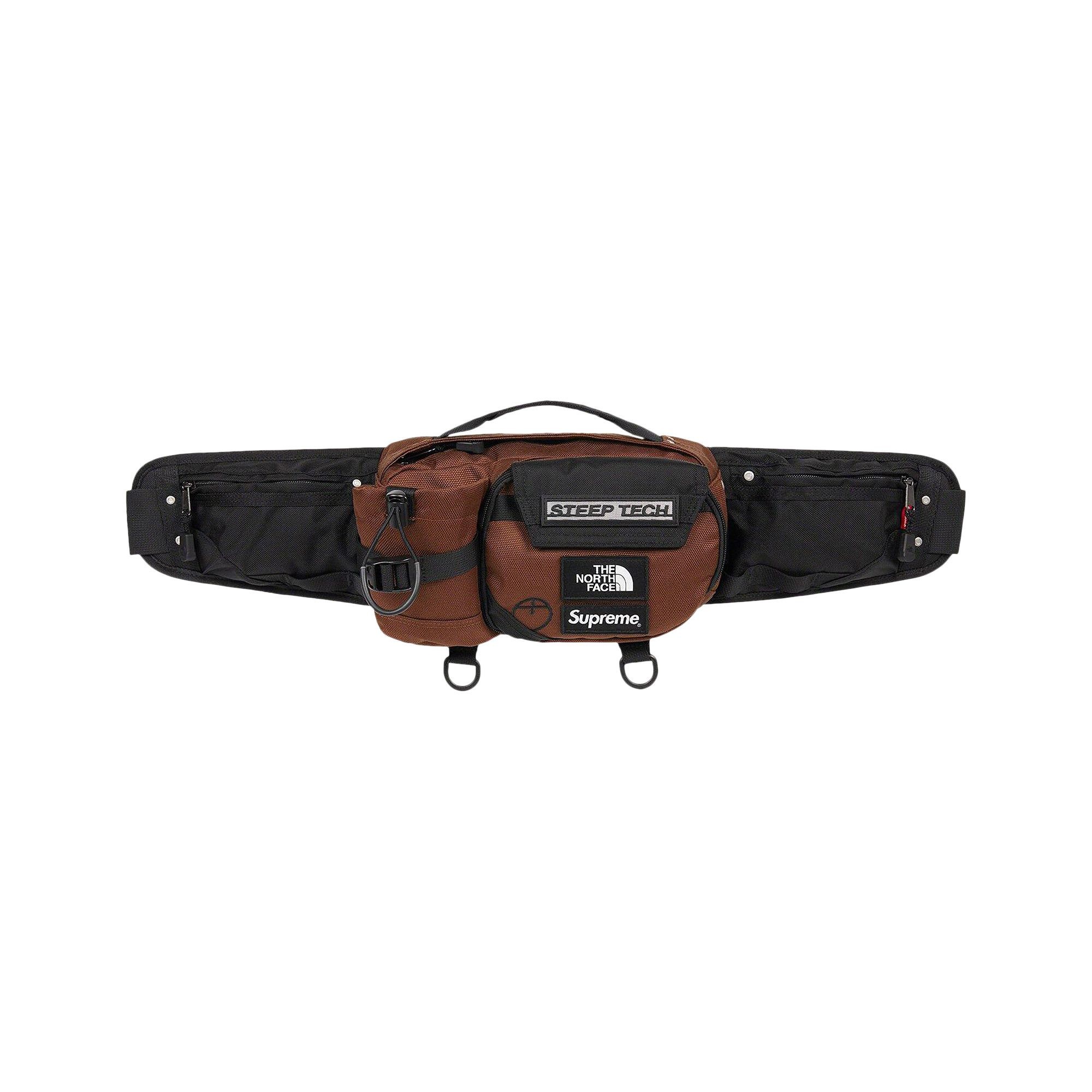 Supreme x The North Face Steep Tech Waist Bag 'Brown' - 1