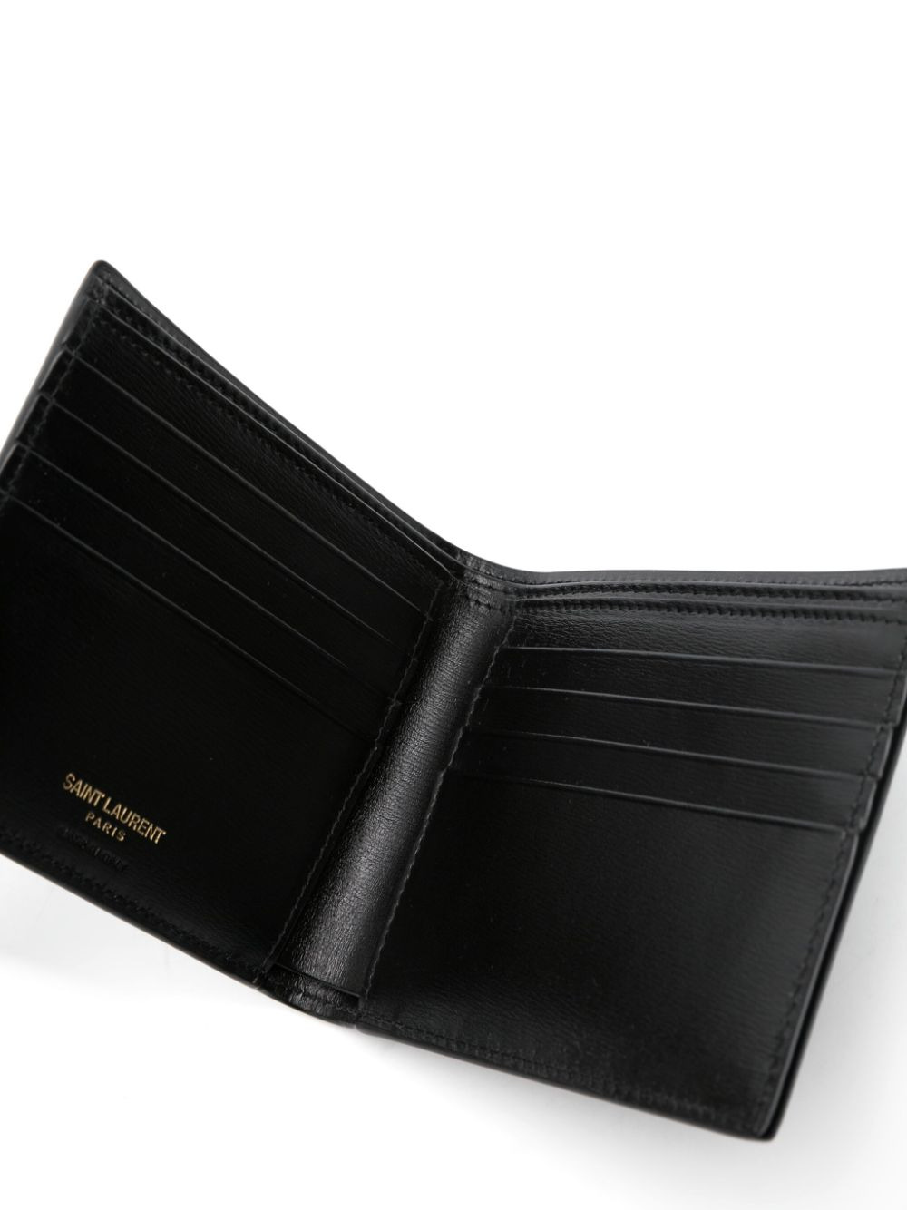 Saint Laurent Men Leather Wallet - 2