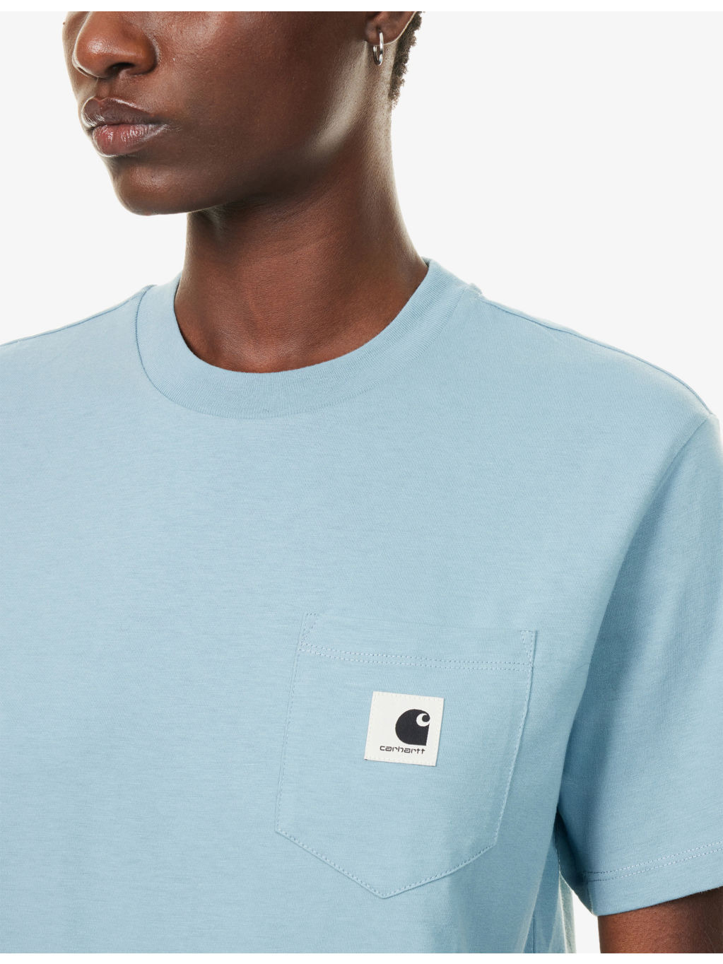 Logo-Patch Pocket Cotton T-shirt - 5