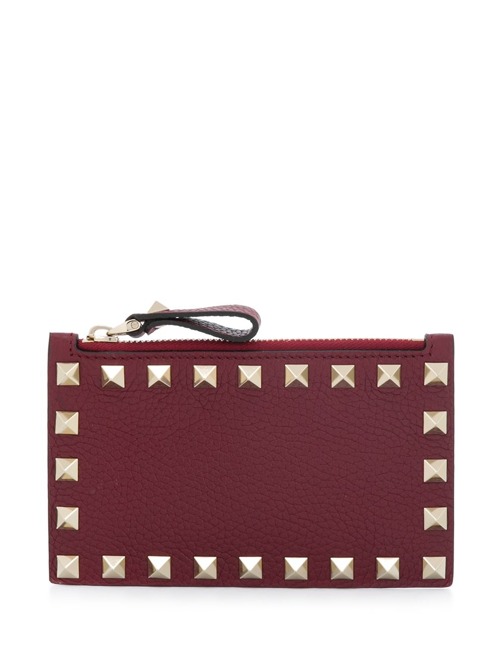 Rockstud leather cardholder - 2