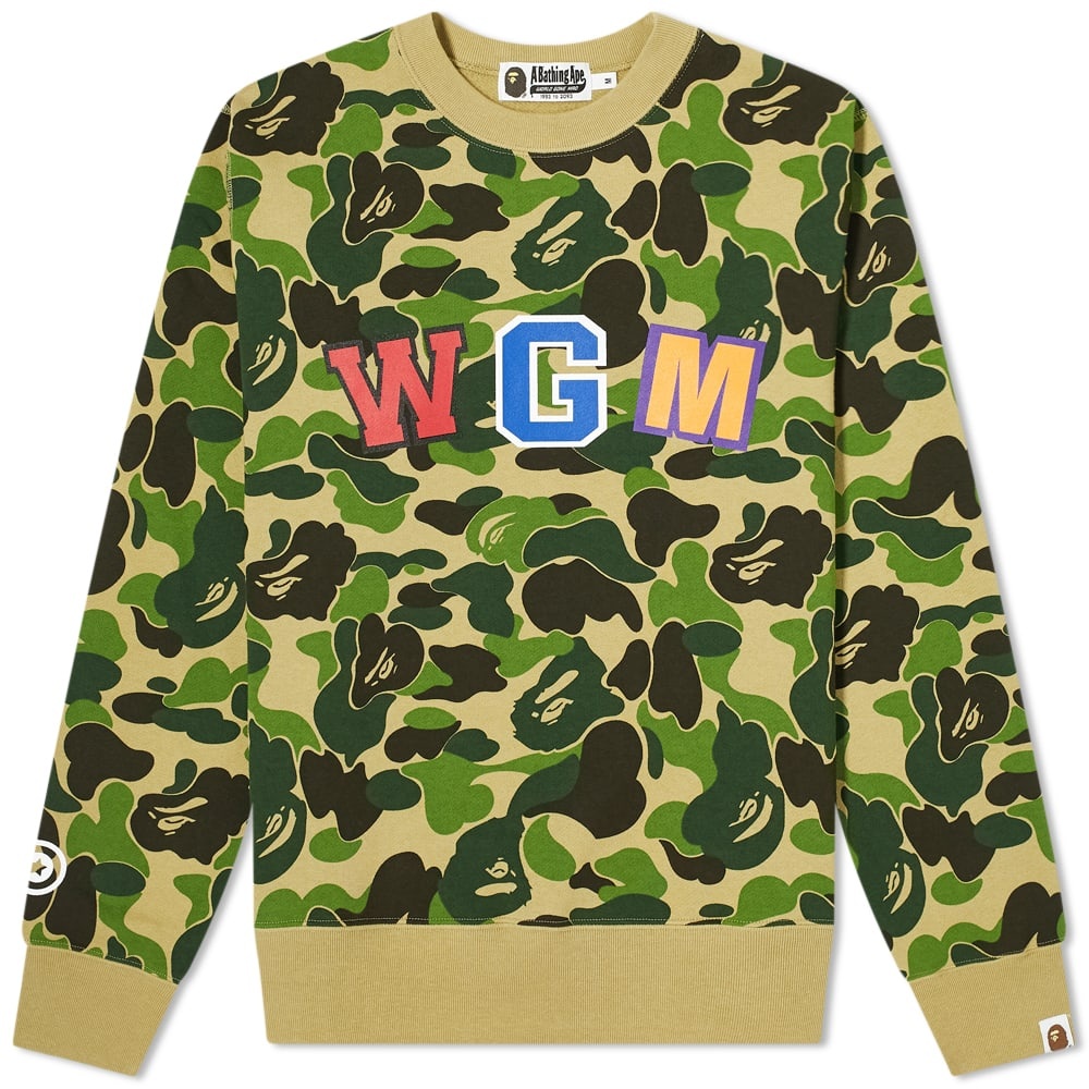 A Bathing Ape ABC Shark Crew Sweat - 1