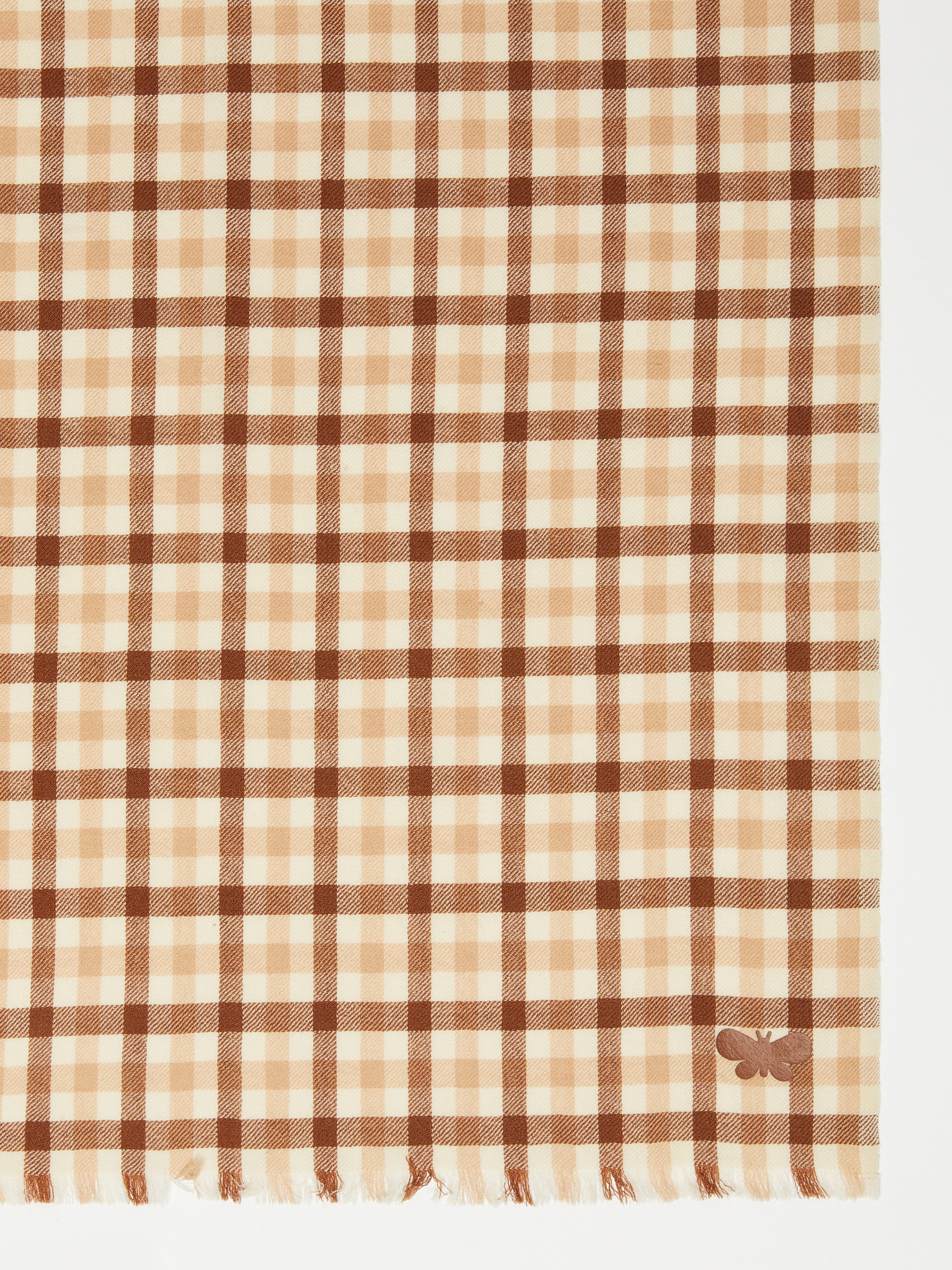 DIDA Patterned wool stole - 2