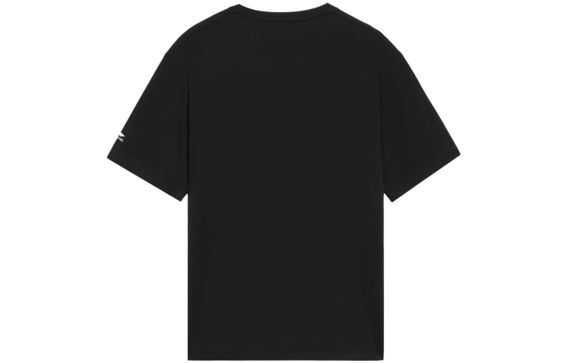 Li-Ning Small Logo T-shirt 'Black' AHSS325-2 - 2