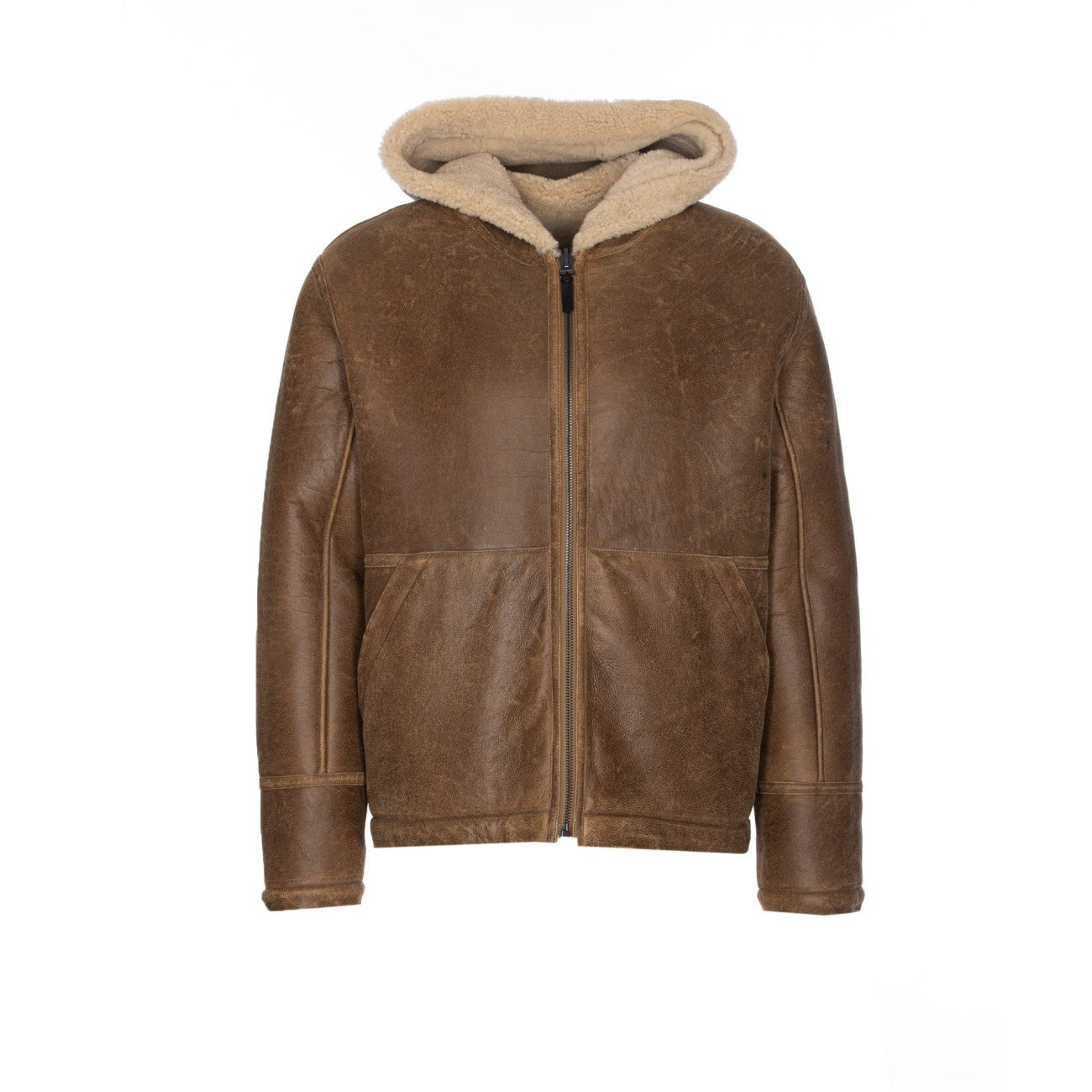 Yves Salomon Men Reversible Aviateur Shearling Jacket - 2