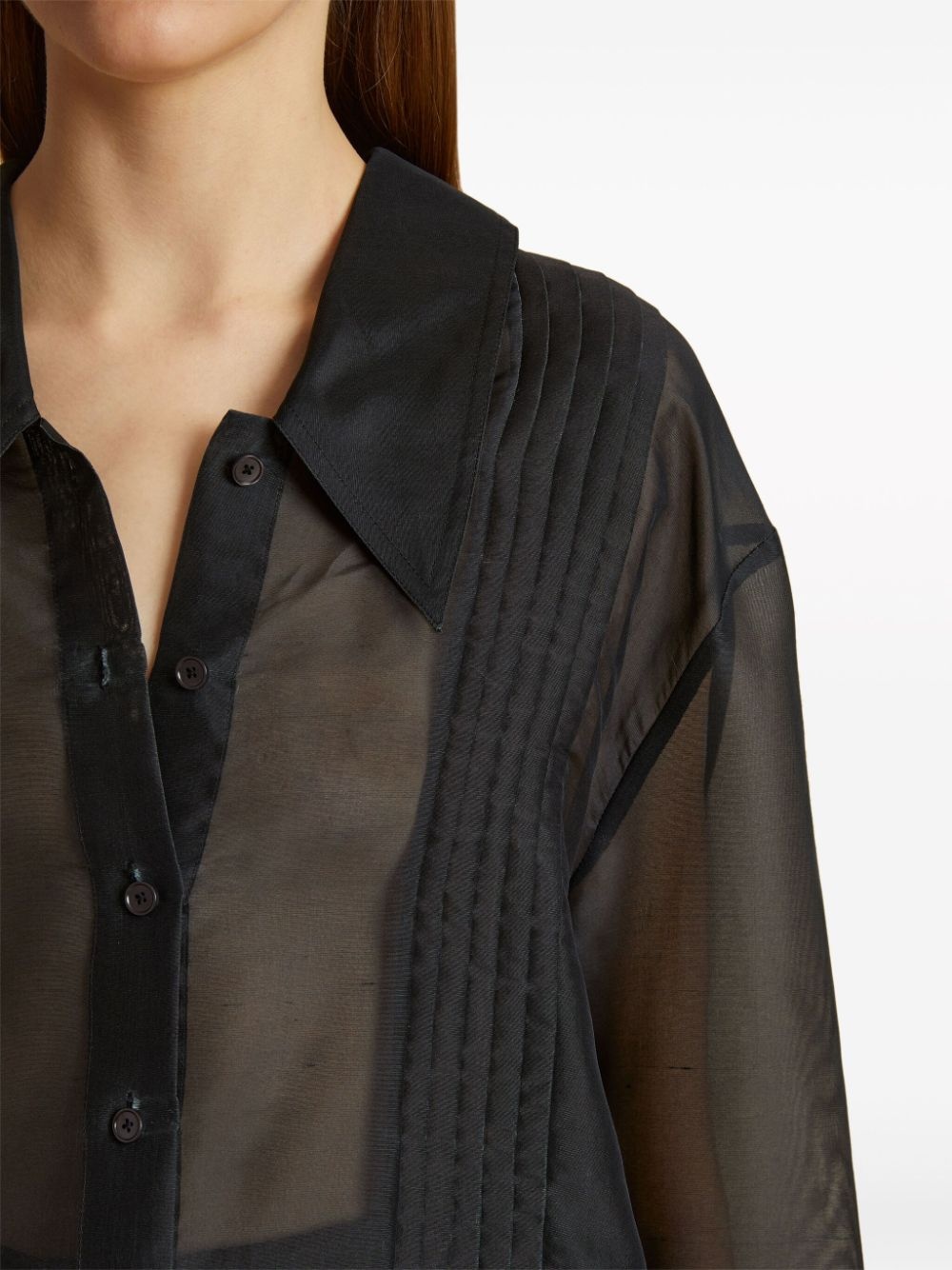 The Nori semi-sheer shirt - 4