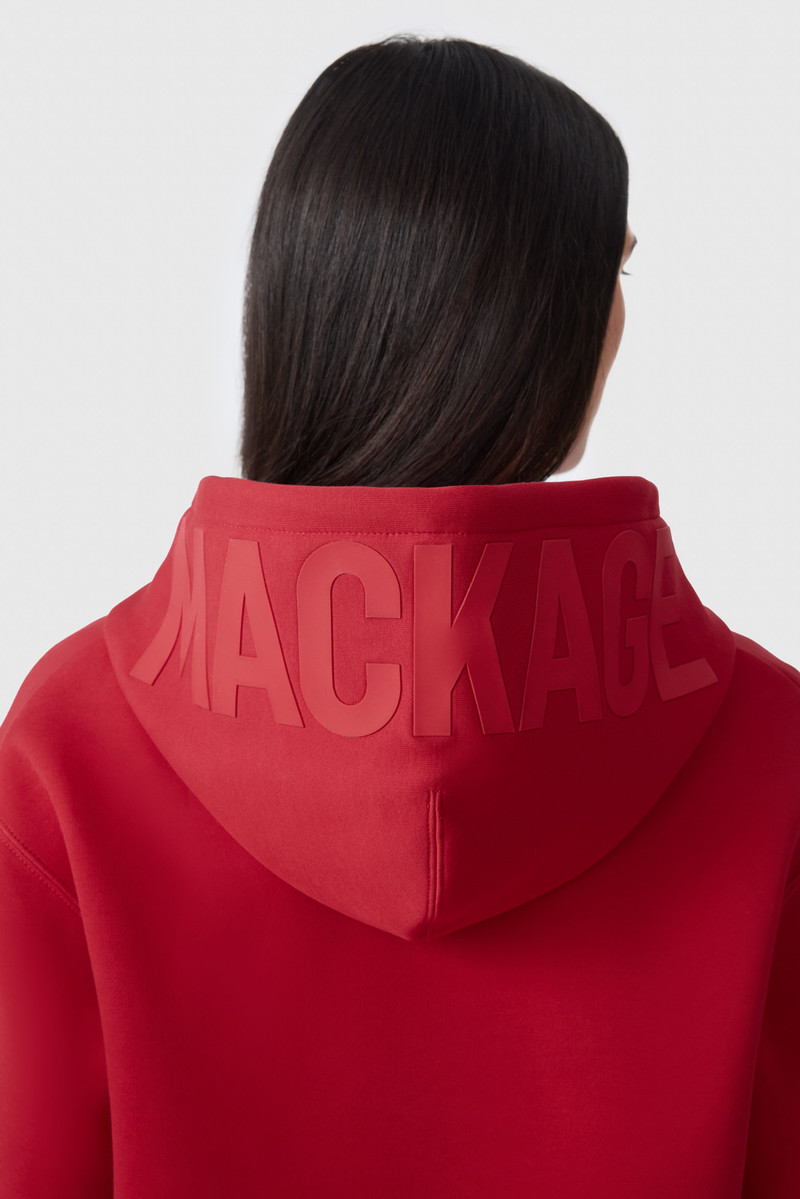 ZOSIA Double-Face Jersey Logo Hoodie 6