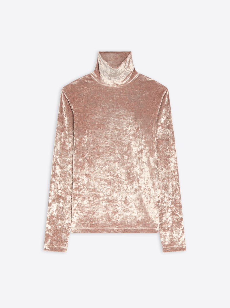 VELVET TURTLENECK TEE 1