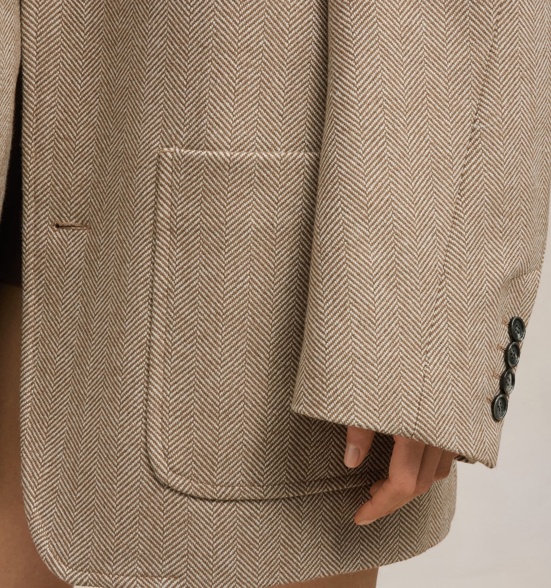 Two Buttons Coat - 7