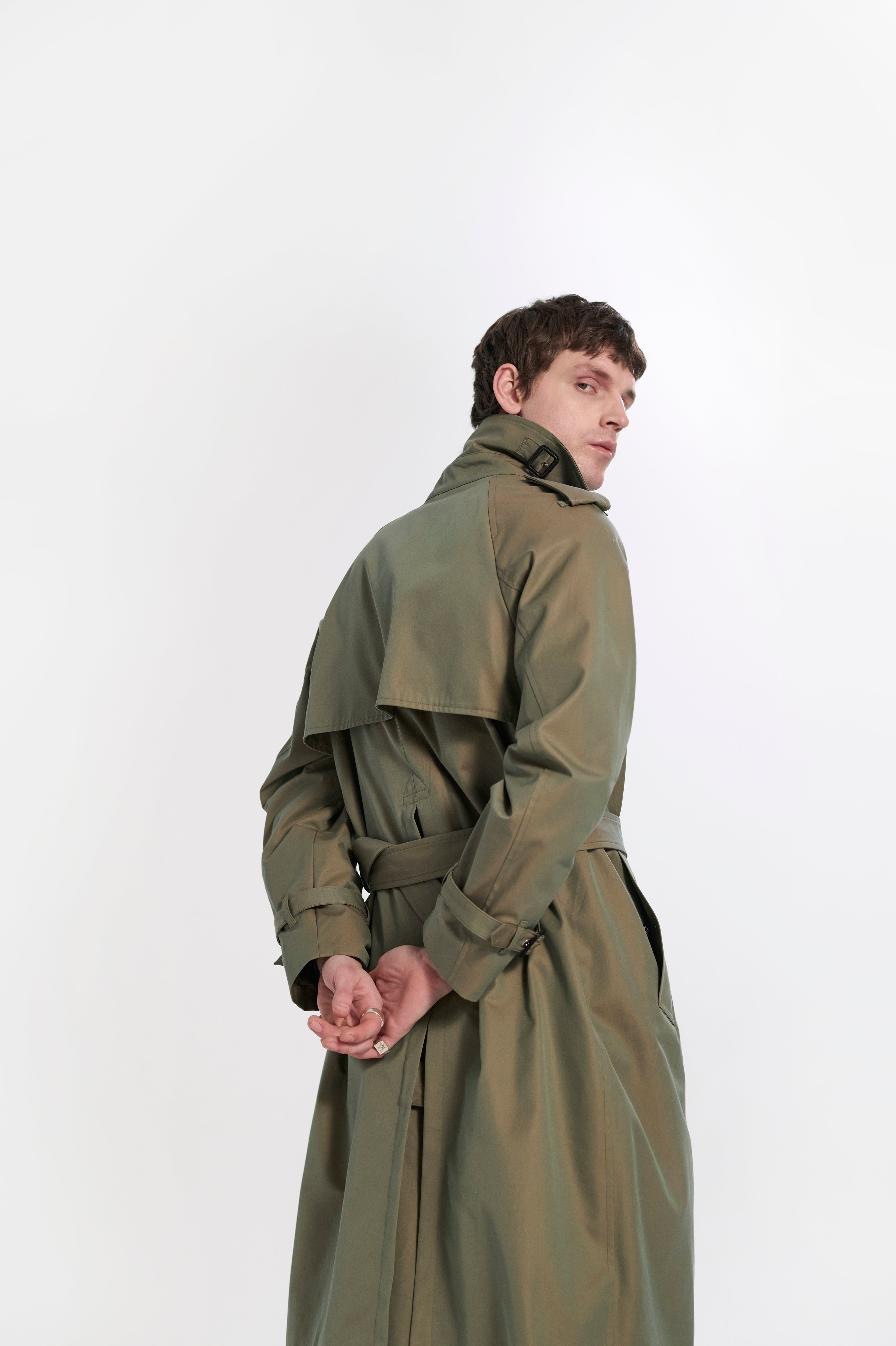 Blanefield Gabardine Double Breasted Trench Coat - 3