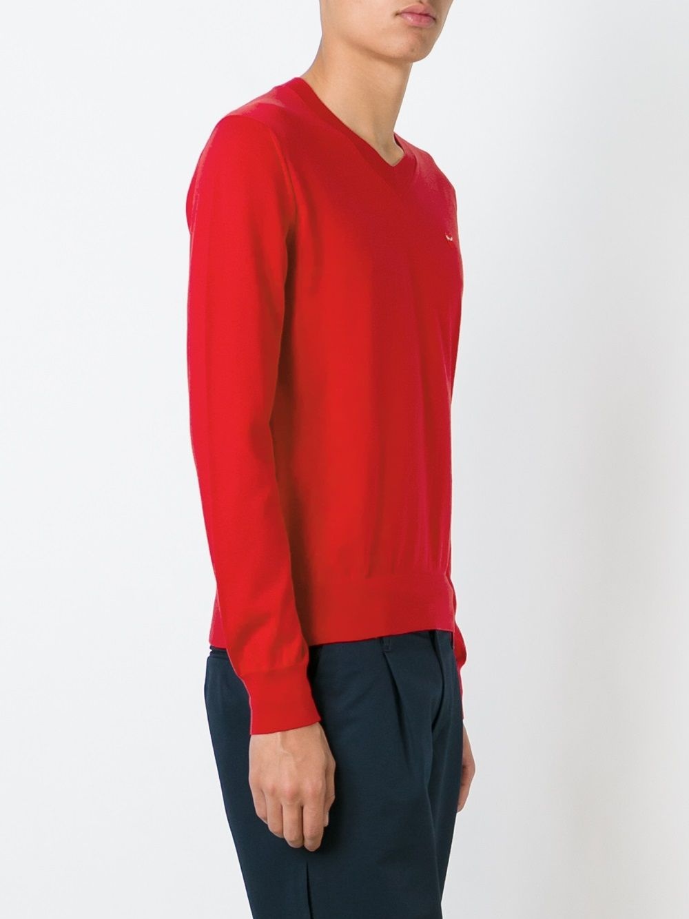 mini heart v-neck jumper - 3