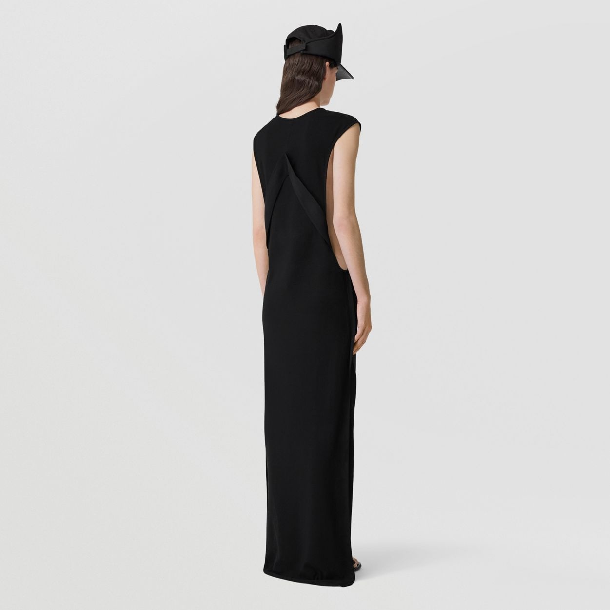 Geometric Detail Stretch Jersey Dress - 5