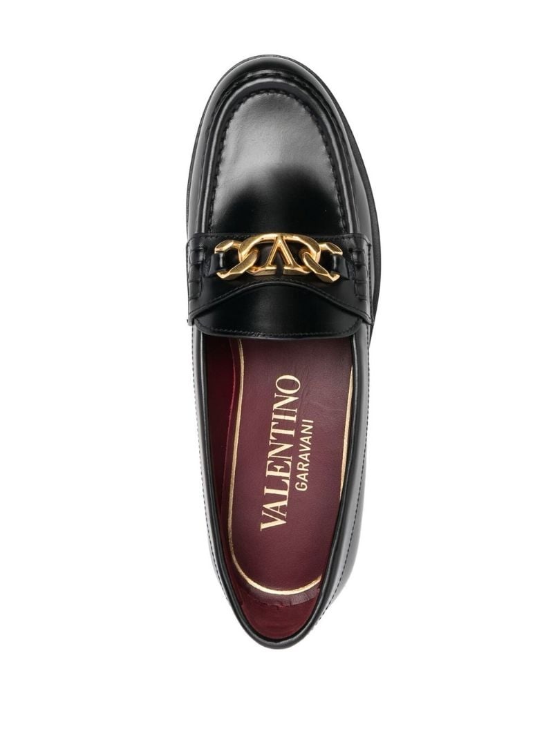 VCHAIN leather loafers - 4