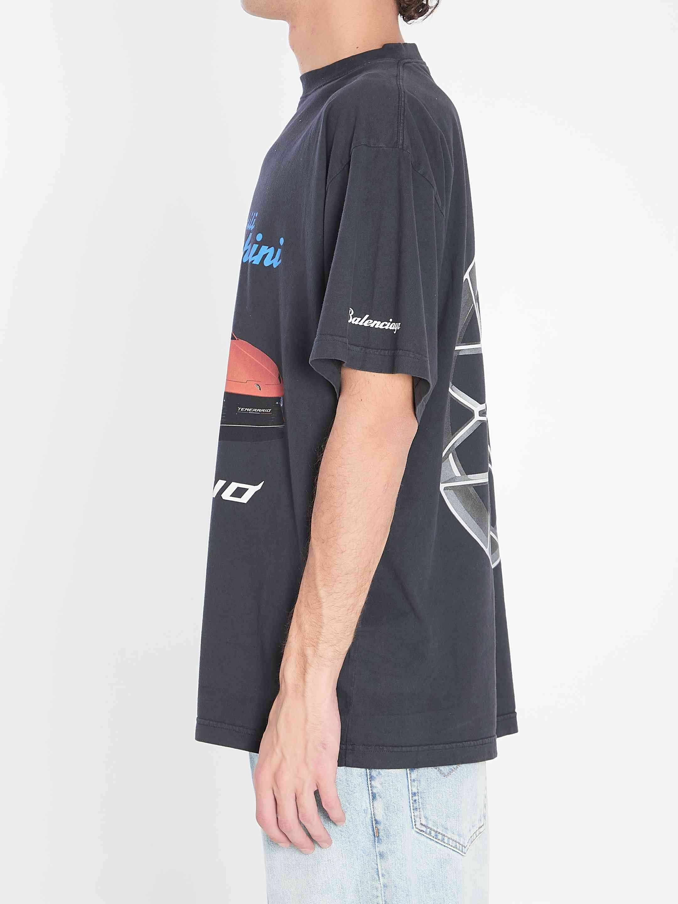 Balenciaga Men Lamborghini T-Shirt - 3