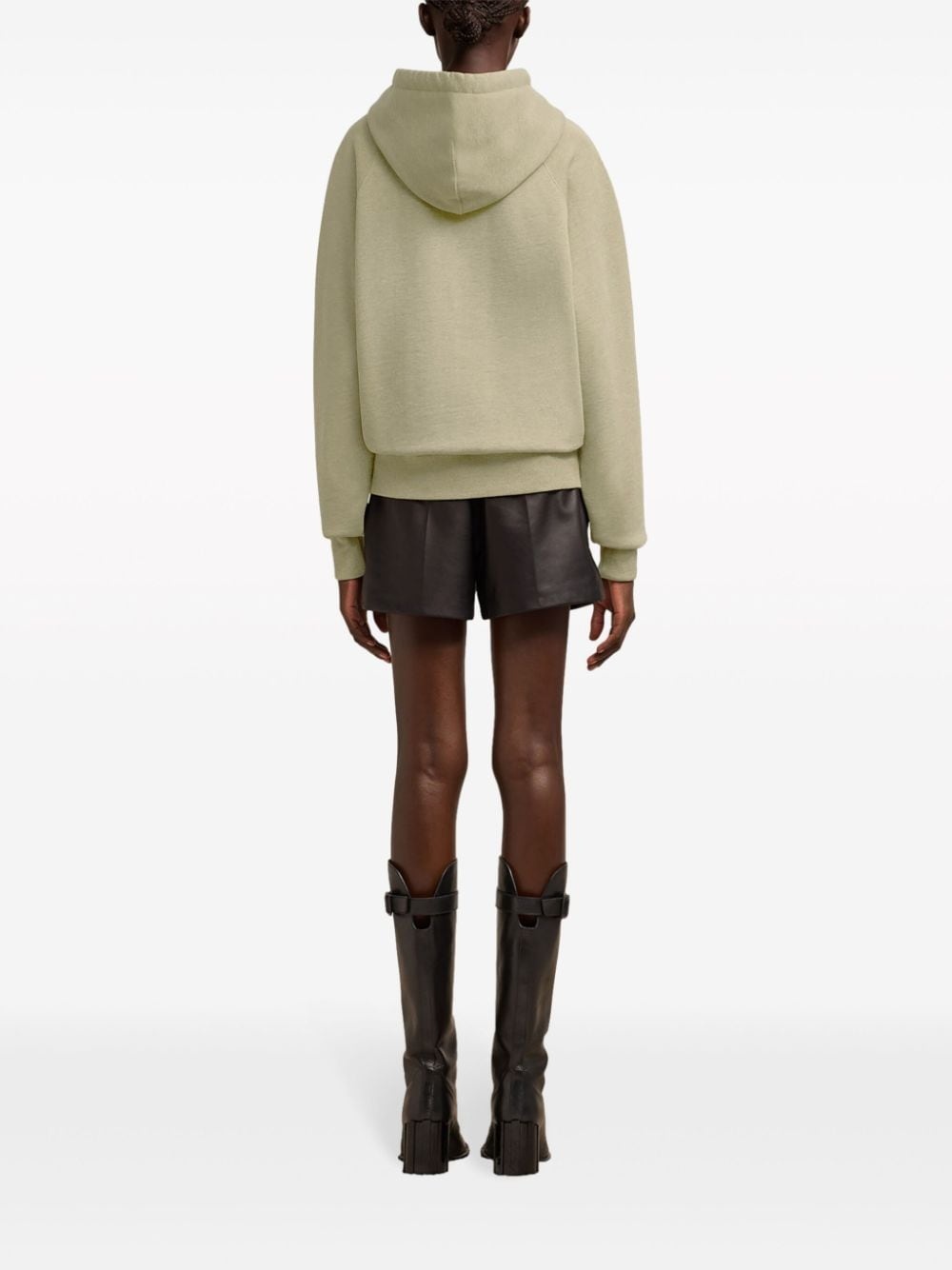 Ami de Coeur-embroidered zip-up hoodie - 5