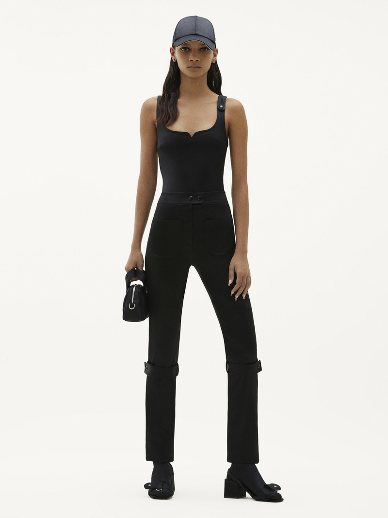 courrèges PANTS WITH ROUND POCKETS outlook