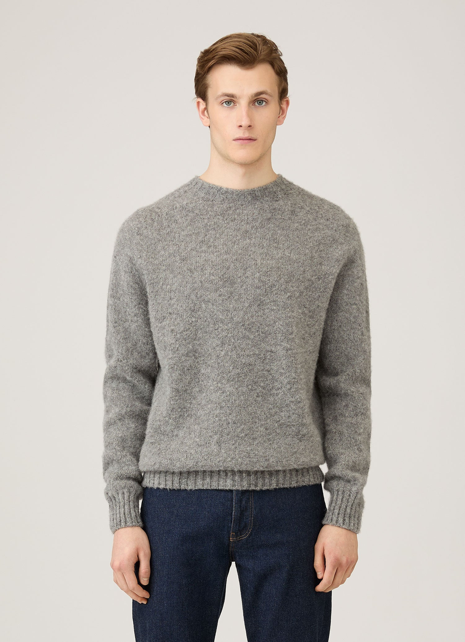 Shetland Crew Neck Jumper - 2